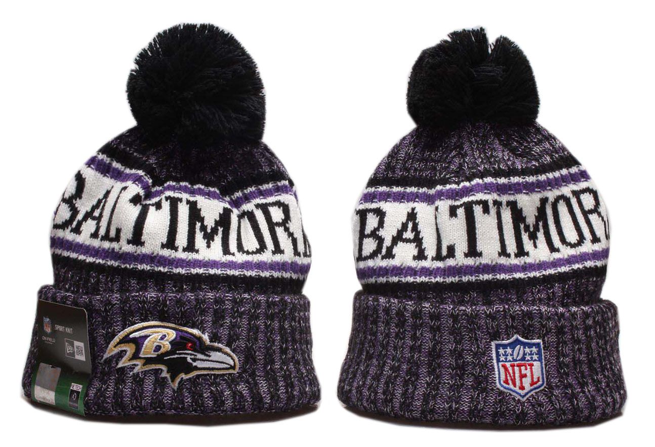 2023 NFL Baltimore Ravens beanies ypmy4